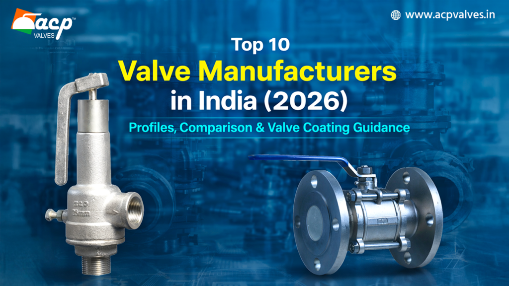 Top 10 Valve Manufacturers in India (2026) — Profiles, Comparison & Valve Coating Guidance
