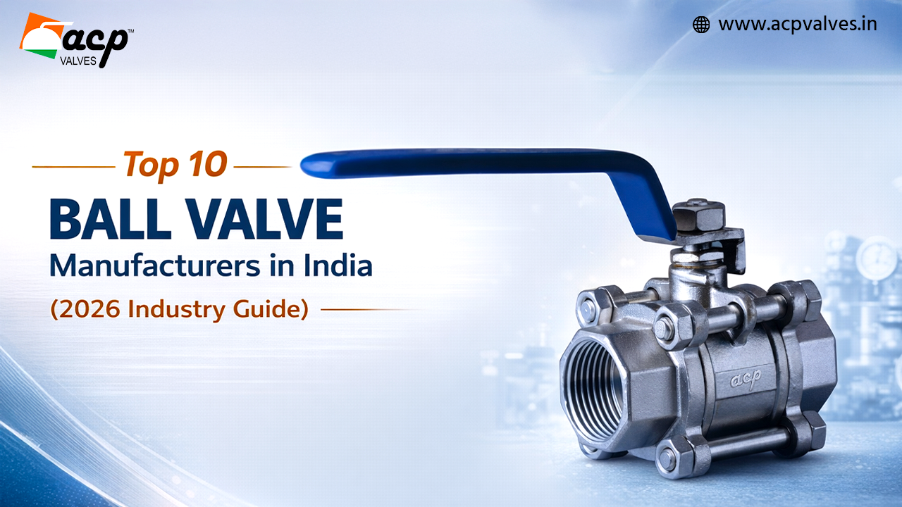 Top 10 Ball Valve Manufacturers in India